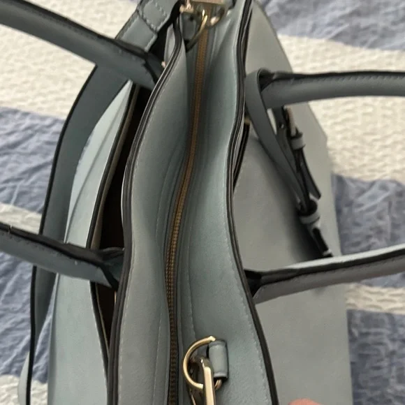 The Limited Slate Blue Satchel - Picture 6 of 8